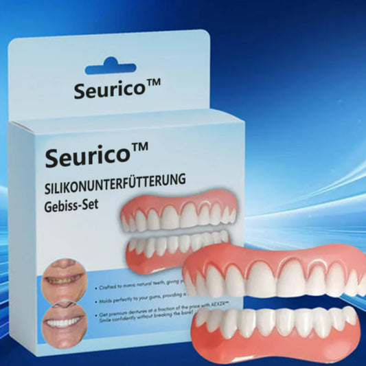 Seurico™ Silikon-Unterfütterungsset für Zahnprothesen